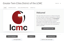 Tablet Screenshot of lcmcgtc.org